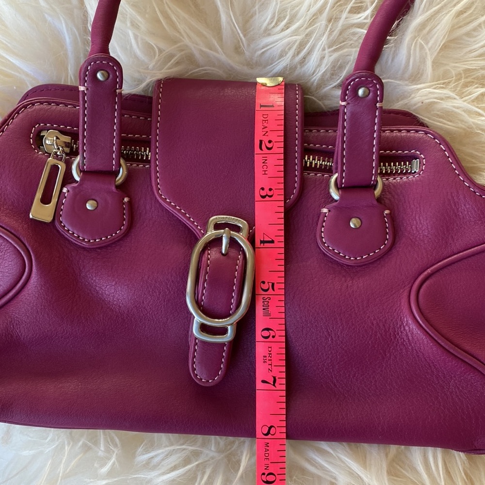 Brand new NWOT Cole Haan Magenta Leather Purse - Picture 9 of 10